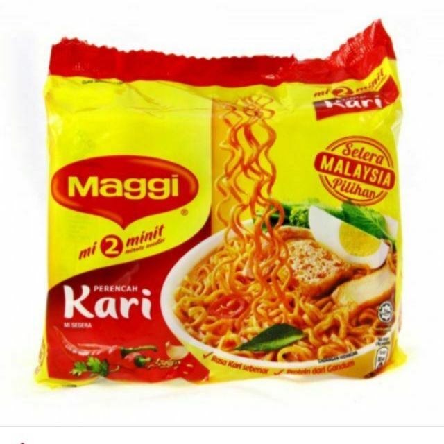 Maggi Kari 2 Minit Maggi Kari One Wrap Maggi Kari Malaysia Shopee Singapore