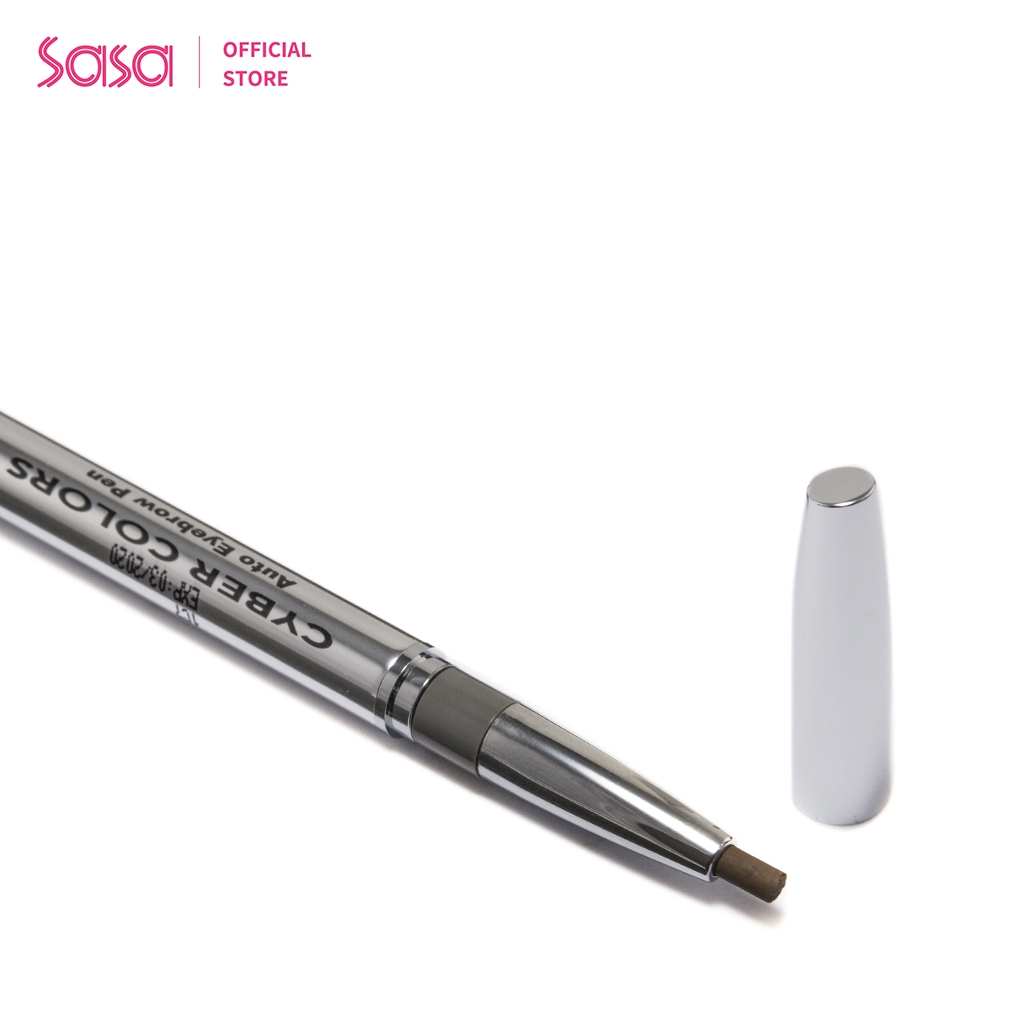 Cyber Colors Auto Eyebrow Pen 05 Dark Brown 0 2g Shopee Singapore