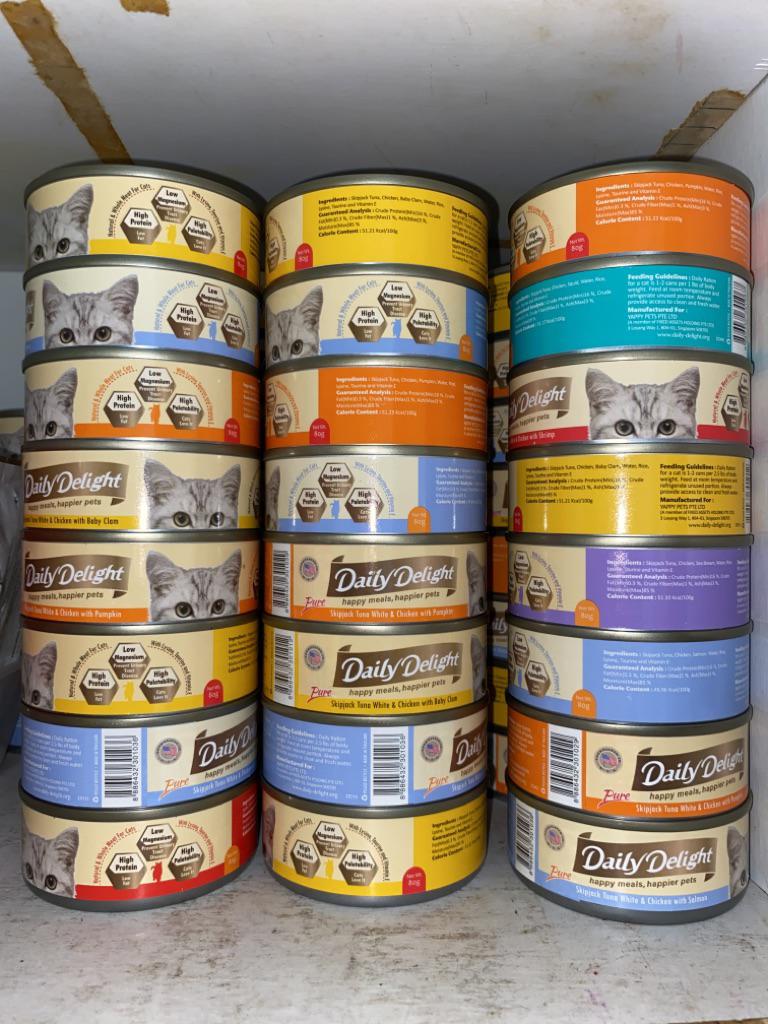 Daily Delight Pure Cat Canned Food Bundle Shopee Singapore