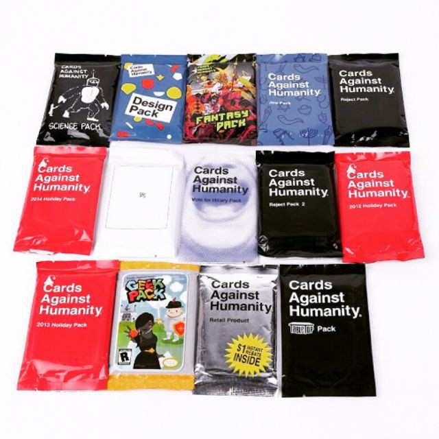 Cards Against Humanity Main Game Expansions For Family Game Singapore