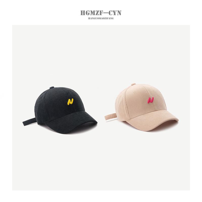 Hat Female Autumn And Winter Fashion Corduroy Baseball Cap Korean Version Of The Three Dimensional N Letter Cap Male Wi Shopee Singapore - roblox hat game around the starry hat flat cap to help korean version of men and women visor canvas cap baseball cap adjustable