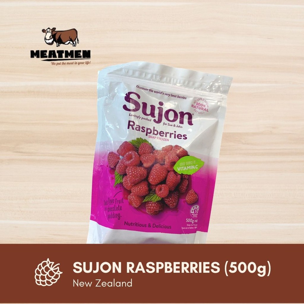 [FROZEN] SUJON NEW ZEALAND RASPBERRIES (500g) | Shopee Singapore