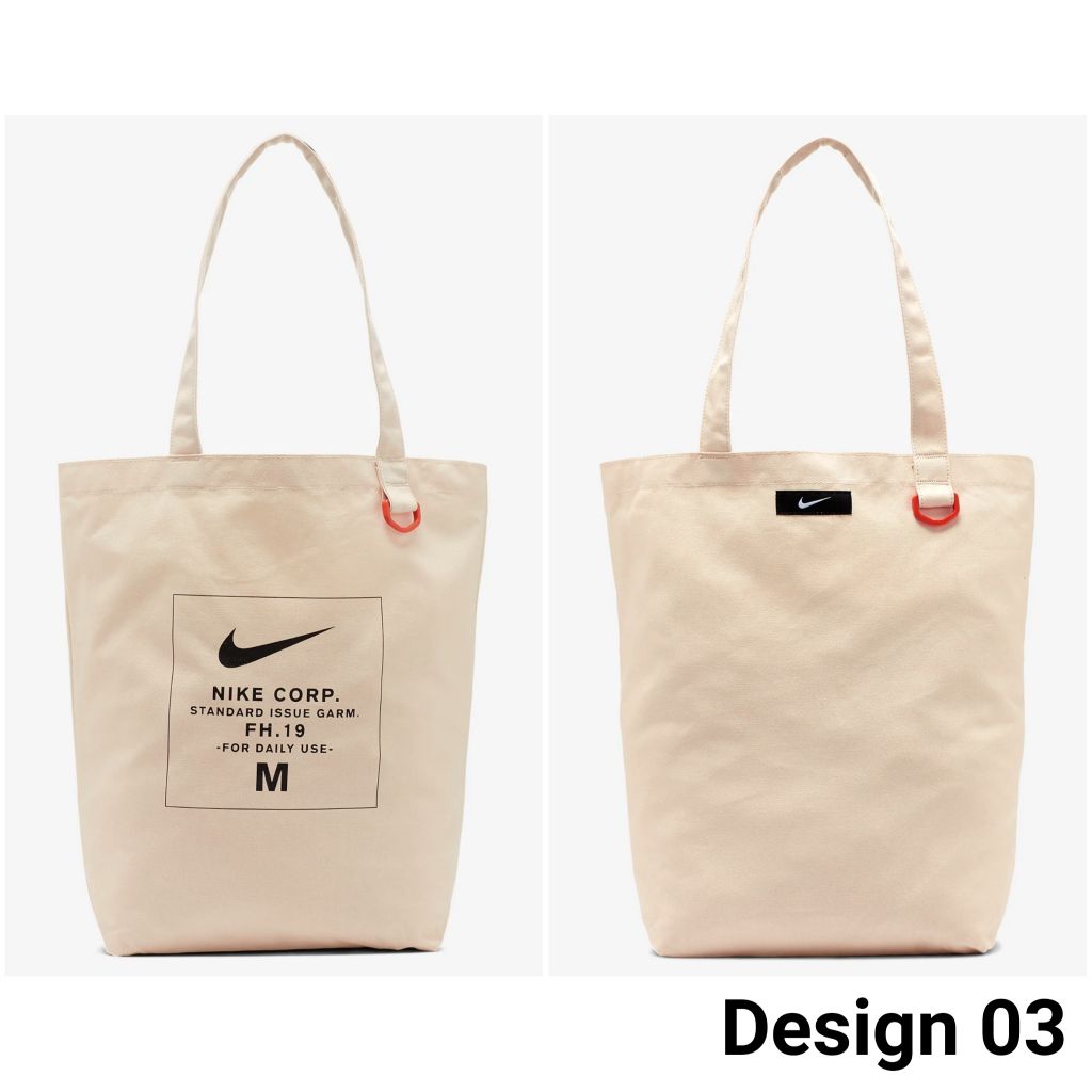 nike swoosh canvas tote bag