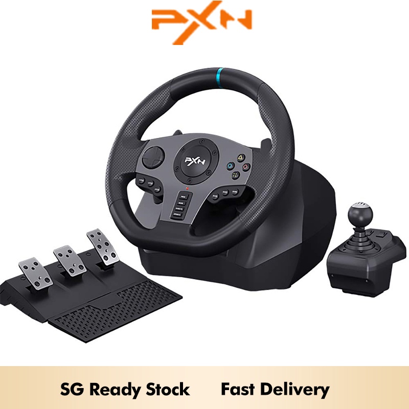 Pxn V9 Degree Steering Wheel Pc Gaming, Gaming Steering Wheel For Pc 