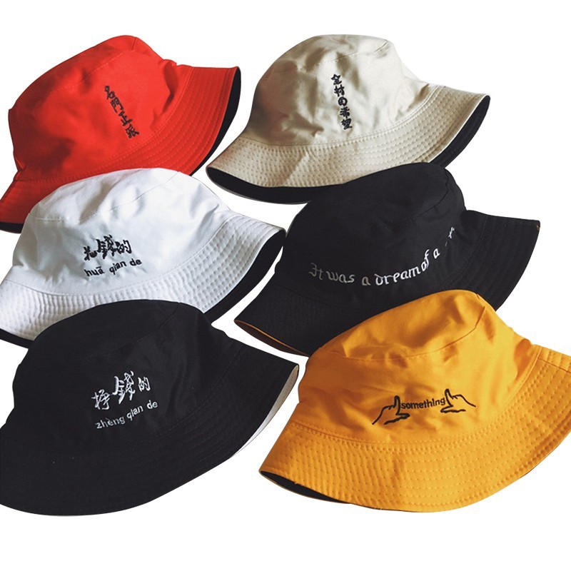 double sided bucket hat