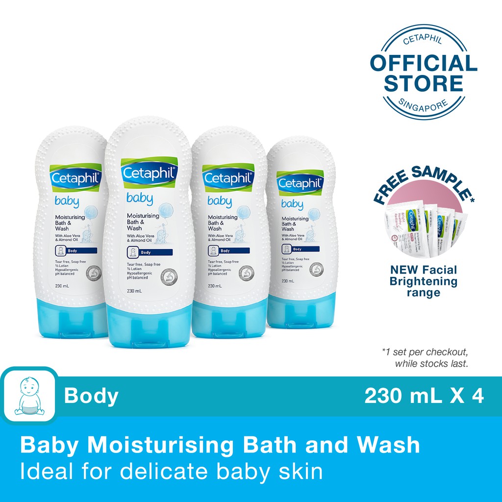 cetaphil baby moisturising bath and wash price