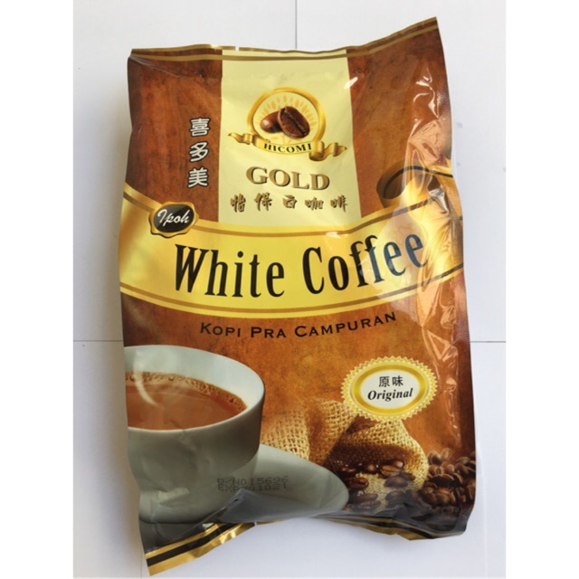 Shop Malaysia Hicomi Gold Ipoh White Coffee Original 喜多美 怡保白咖啡 原味 Buy 1 Packets Free 1 Sachets Buy More Free More Extra Shopee Singapore