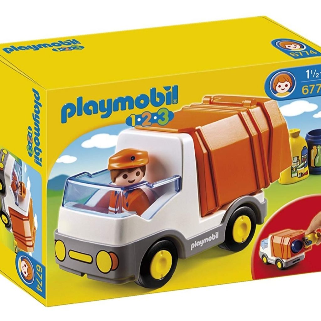 playmobil recycling truck