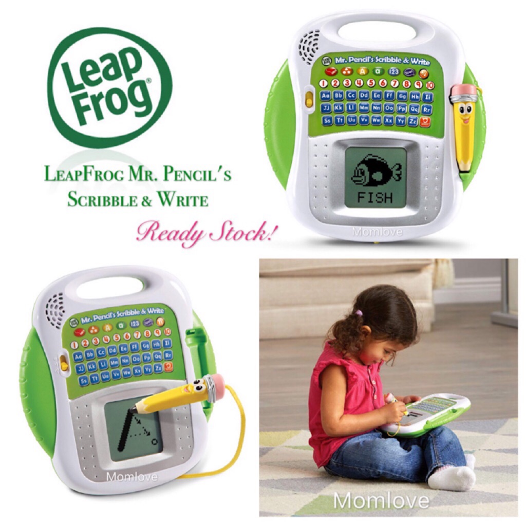 leapfrog scribble and write pink