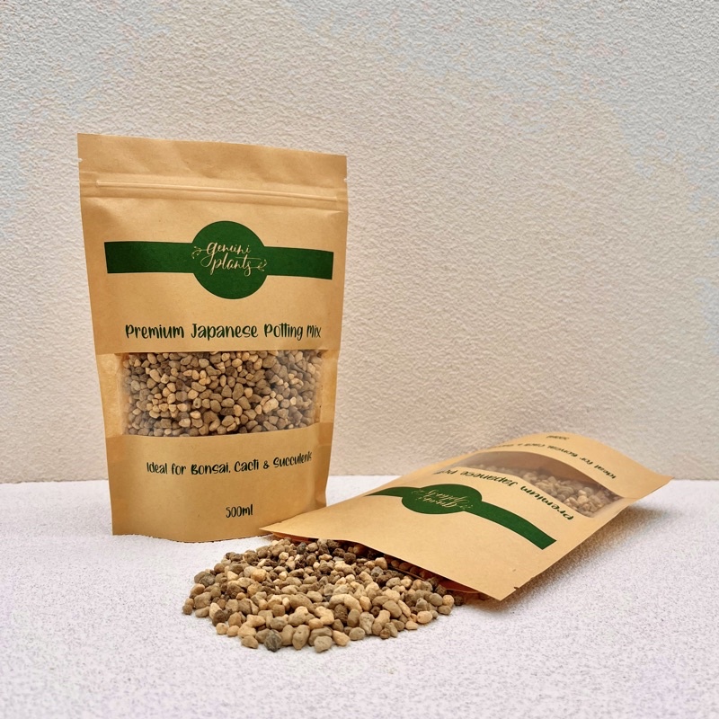 Premium Japanese Potting Mix of Akadama Kanuma Kiryuzuna Hyuga Pumice