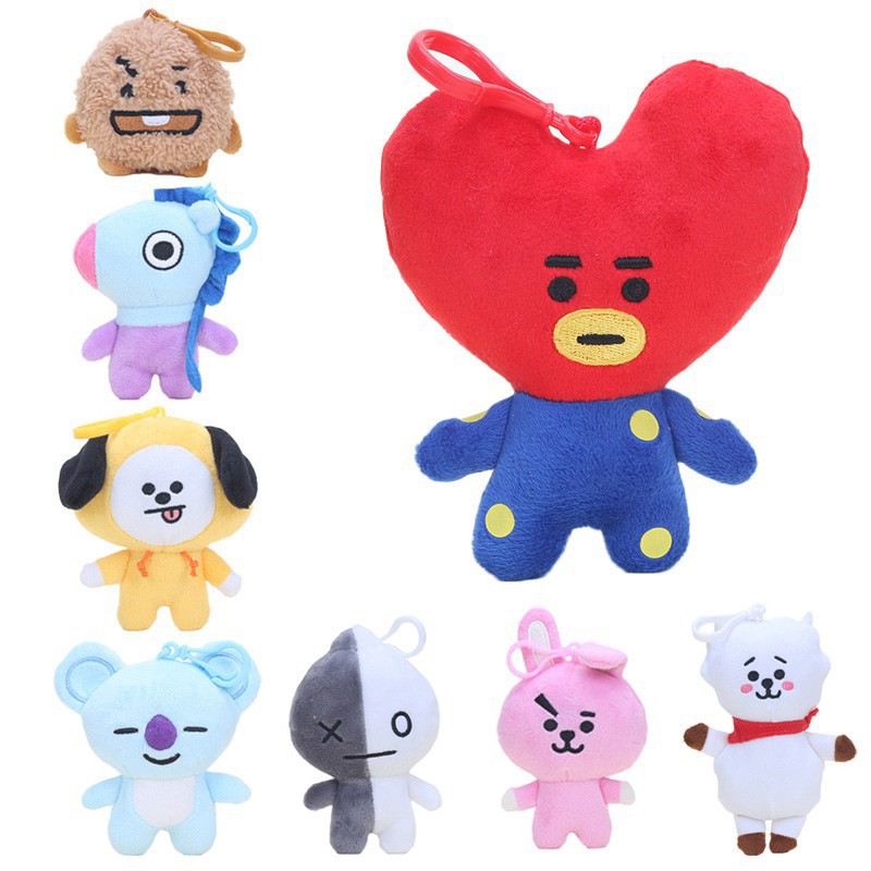 5-15cm BTS Tata Van Cooky Chimmy Shooky Koya Mang RJ Plush Toys ...