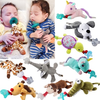 Baby Pacifier Holder Soothing Plush Toys