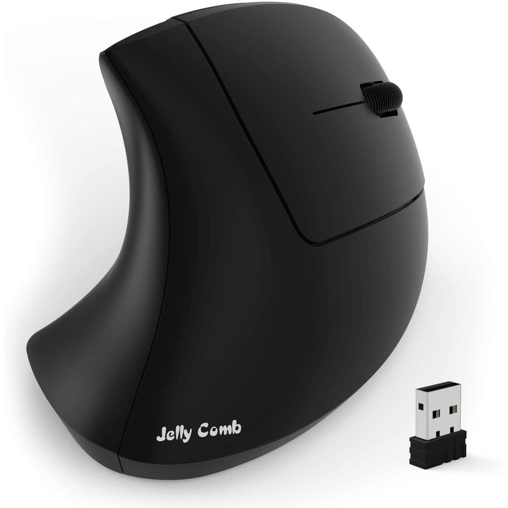 Jelly Comb 2.4 G Ergonomic Silent Wireless Mouse, Wireless Vertical
