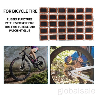 6x Rubber Bike Tire Repair Patches No Glue MTB Inner Tyre Puncture Patch 