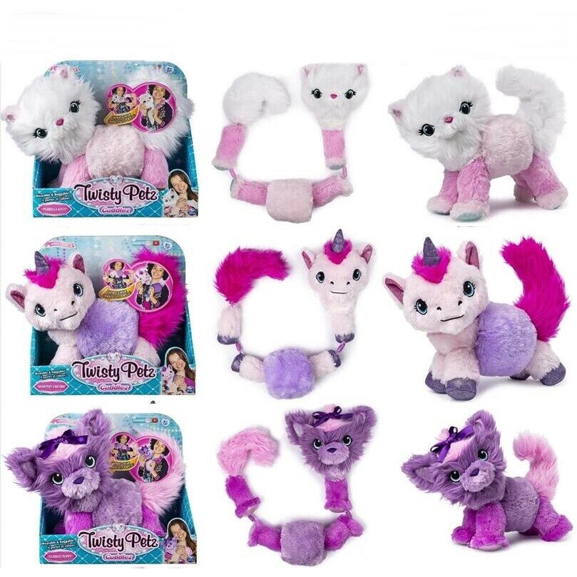 twisty petz stuffed animals