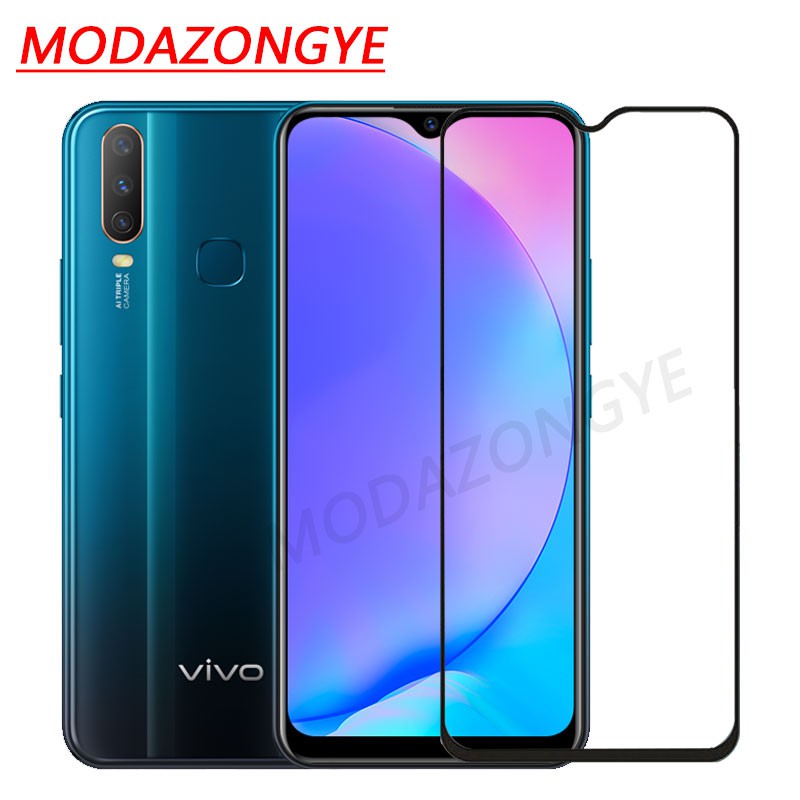 2pcs Screen Protector Full Coverage Vivo Y12 9h Hardness Anti Fall Tempered Glass Vivoy12 Y 12 Singapore