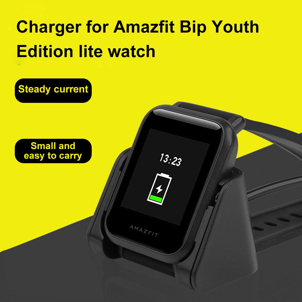 Watch Charger For Amazfit Bip Xiaomi Huami Amazfit Bip Youth Edition Lite Watch Charging Dock Shopee Singapore