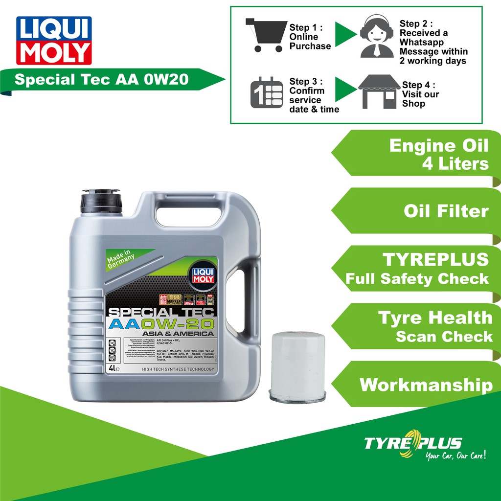 Liqui moly 0w 20 special tec