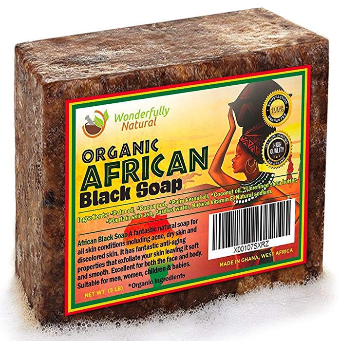 Wonderfully Natural Organic African Black Soap 1 lb Shopee Singapore