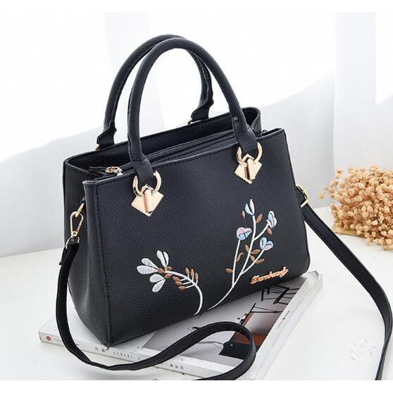 shoulder bags women pu leather tote bag 