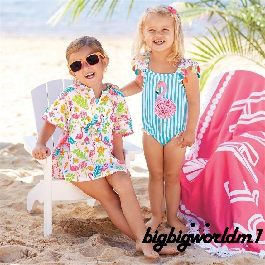 flamingo bikini set