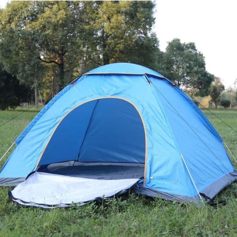Selfextracting tent for 2 people, extremely fast assembly tents, steam