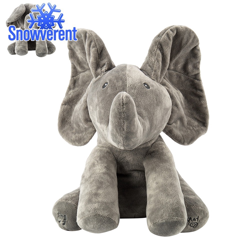 elephant baby toy peek a boo