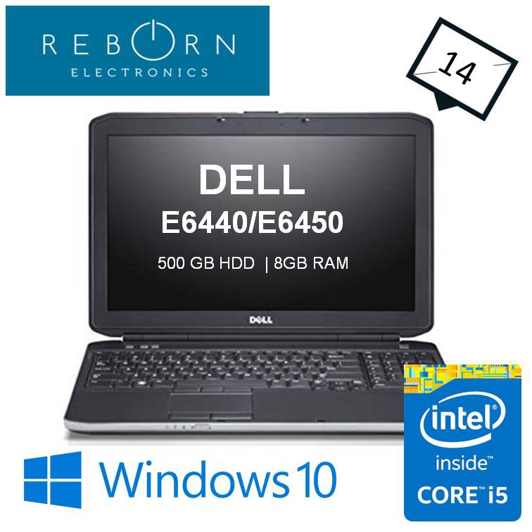 Refurbished Dell E6440 E6540 14 15 6 Core I5 4300m 8gbram 500gbhdd Shopee Singapore