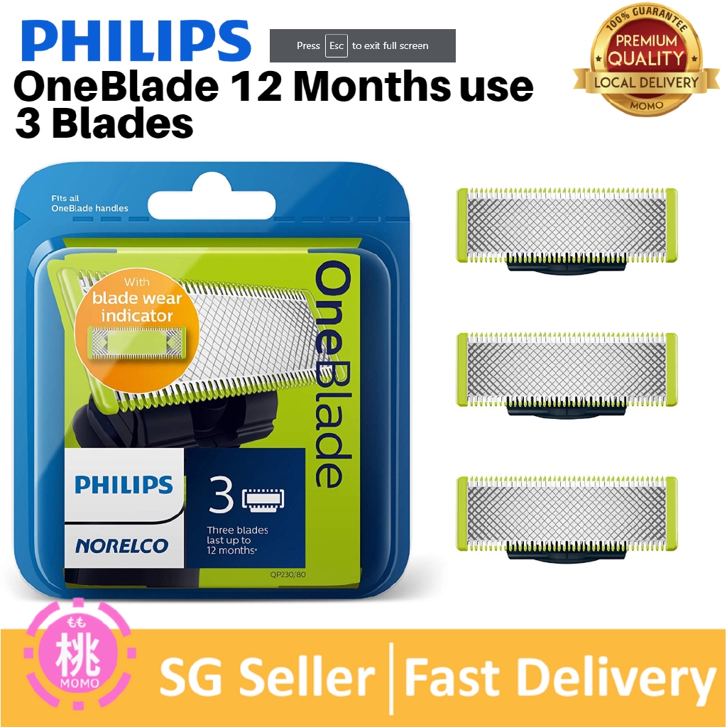 philips oneblade replacement blades