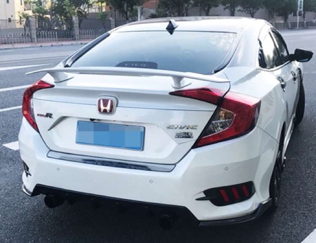 Honda Civic Fc Si Spoiler No Need Drill Shopee Singapore