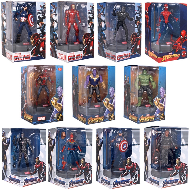 silver spiderman toy