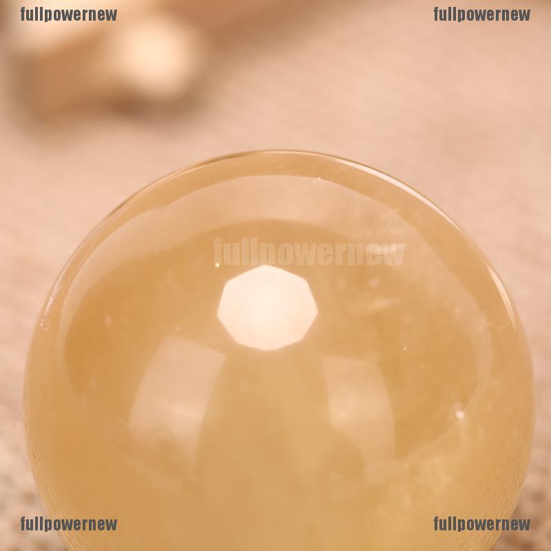 Details about / 1pcs 50mm Natural Citrine Quartz Crystal Sphere Ball Healing Gemstone+Stand New
