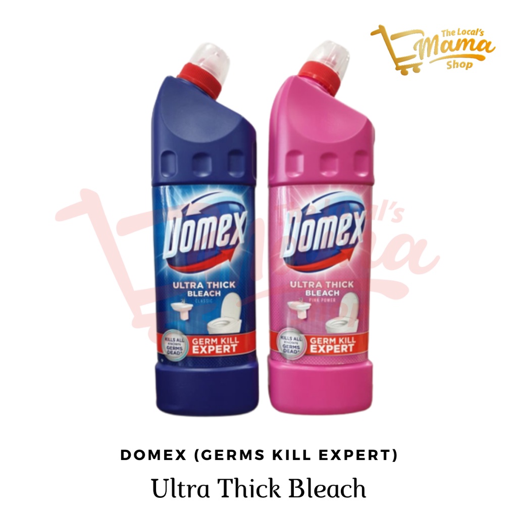 Domex / VIM Ultra Thick Bleach Toilet Cleaner Antibacterial (classic ...