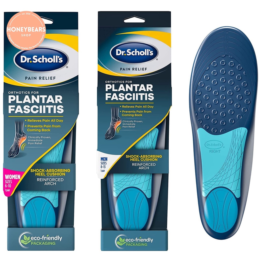 dr scholl's inserts for flat feet