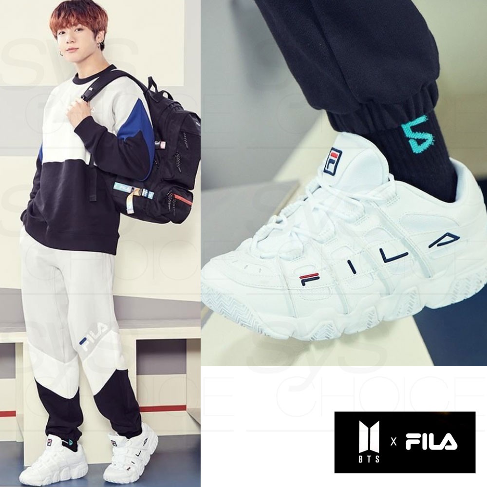 bts fila sneakers