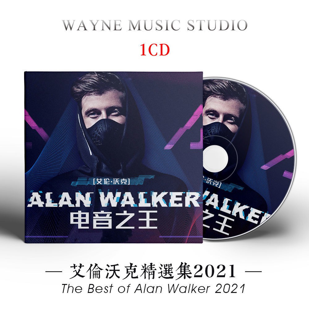 Alan Walker Alan Walker 2021 Selection Of Car Song Album Edm Cd With Electronic Music Shopee Singapore