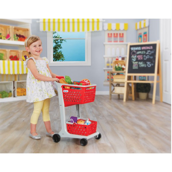 little tikes shopping trolley