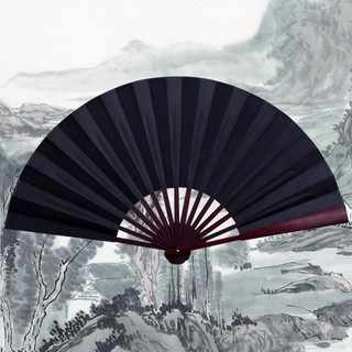 ✯haoyivivi✯ 10.6 inch/13 inch Silk Cloth Blank Chinese Folding Fan Wooden Bamboo