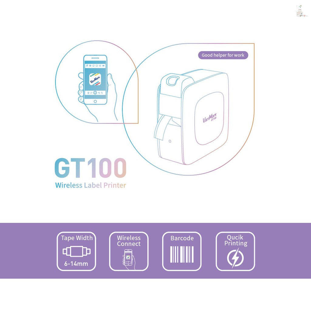 portable thermal transfer printer
