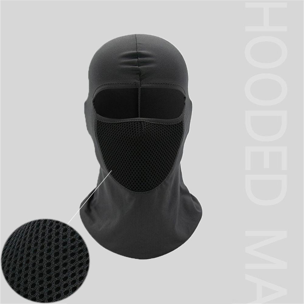 Image of SHOOGEL Windproof Hood Windproof Neck Warmer Thermal Fleece Winter Warm Hat #8