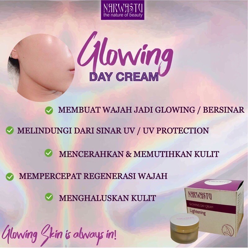 day cream glowing