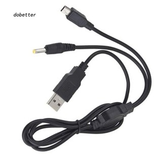 DOBT-2 in 1 USB Charger Charging Data Transfer Cable for Sony PSP 2000 3000 to PC