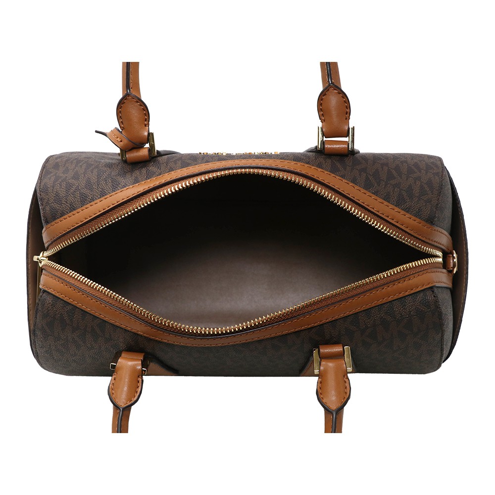 hayes large saffiano leather satchel