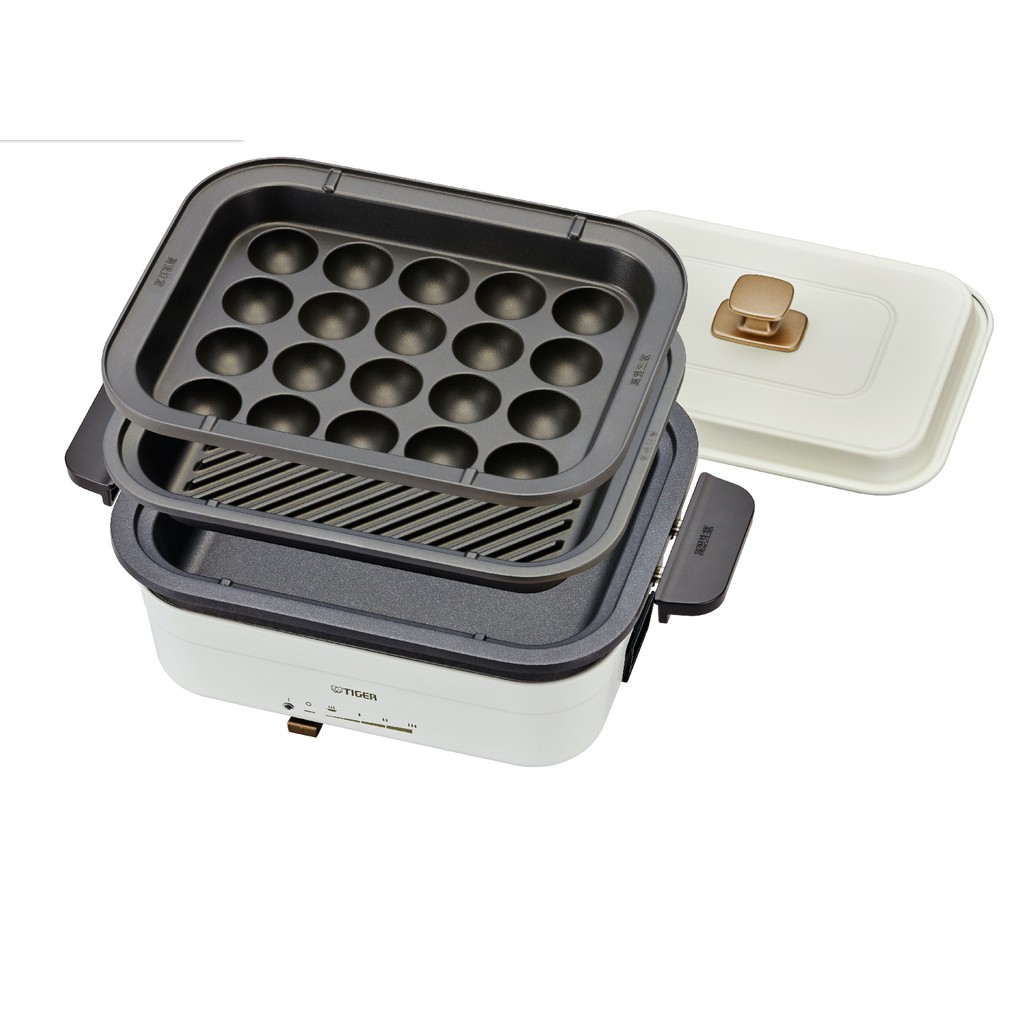 Tiger Electric Skillet/ Steamboat/ Takoyaki Pan CRLA30S Shopee