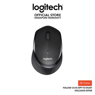 Logitech M330 SILENT PLUS Wireless Mouse, 2.4GHz with USB Nano Receiver, 1000 DPI Optical Tracking, 2-year Battery Life