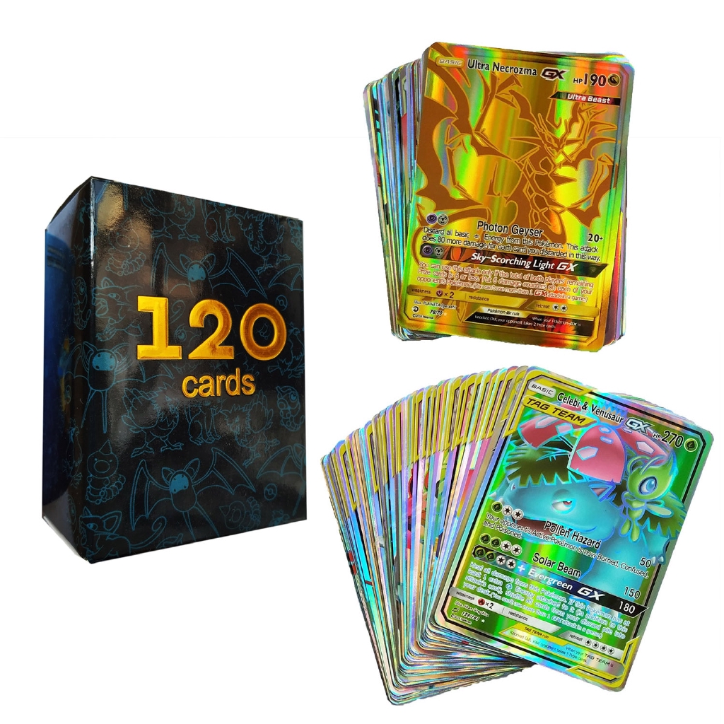 6 6 Pack Of 1 Pieces All Holo Rare Pokemon Gx Cards With Team Collection For Fun English Version Shopee Singapore