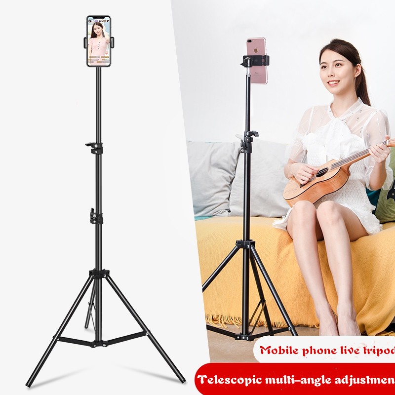 ✅Meet 55/80/110/160/170/210CM Three-legged bracket Ring Light camera portable tripod W/ Holder