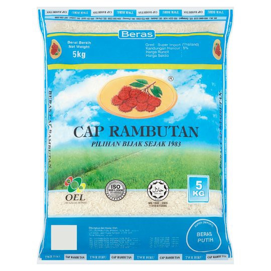 5kg Hair Cap Rice Singapore