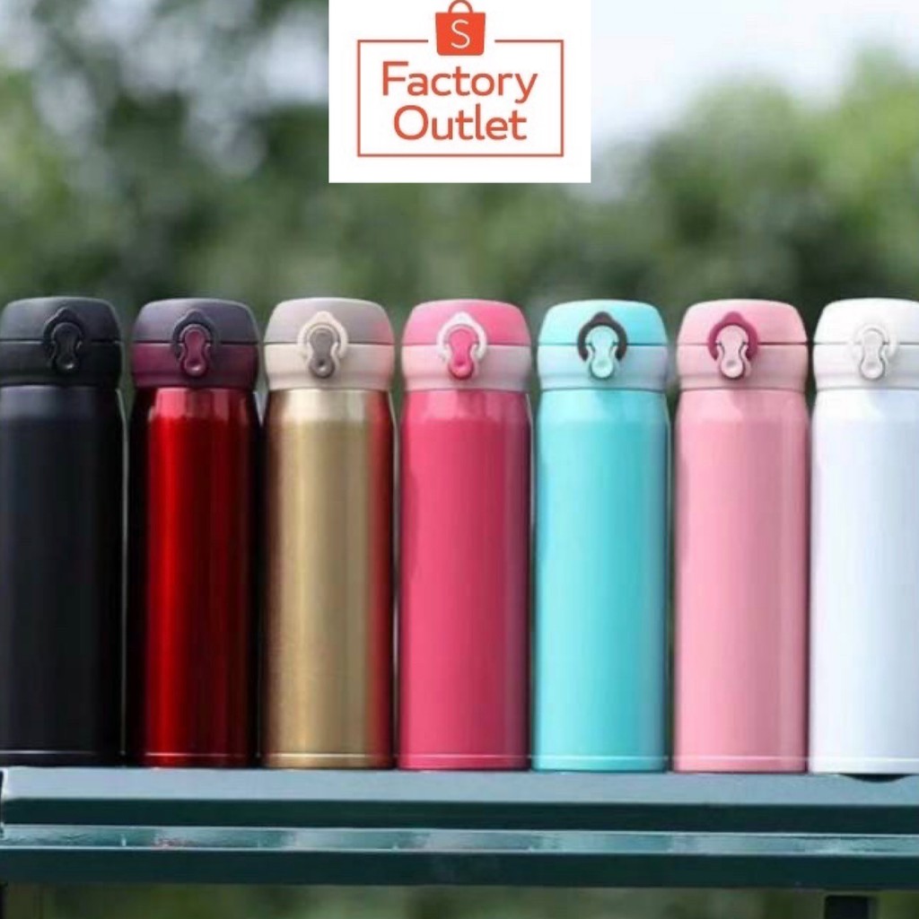 Niagara Plain Thermos 500 ml / Thermos Bottle Drinking Vacuum Tumbler