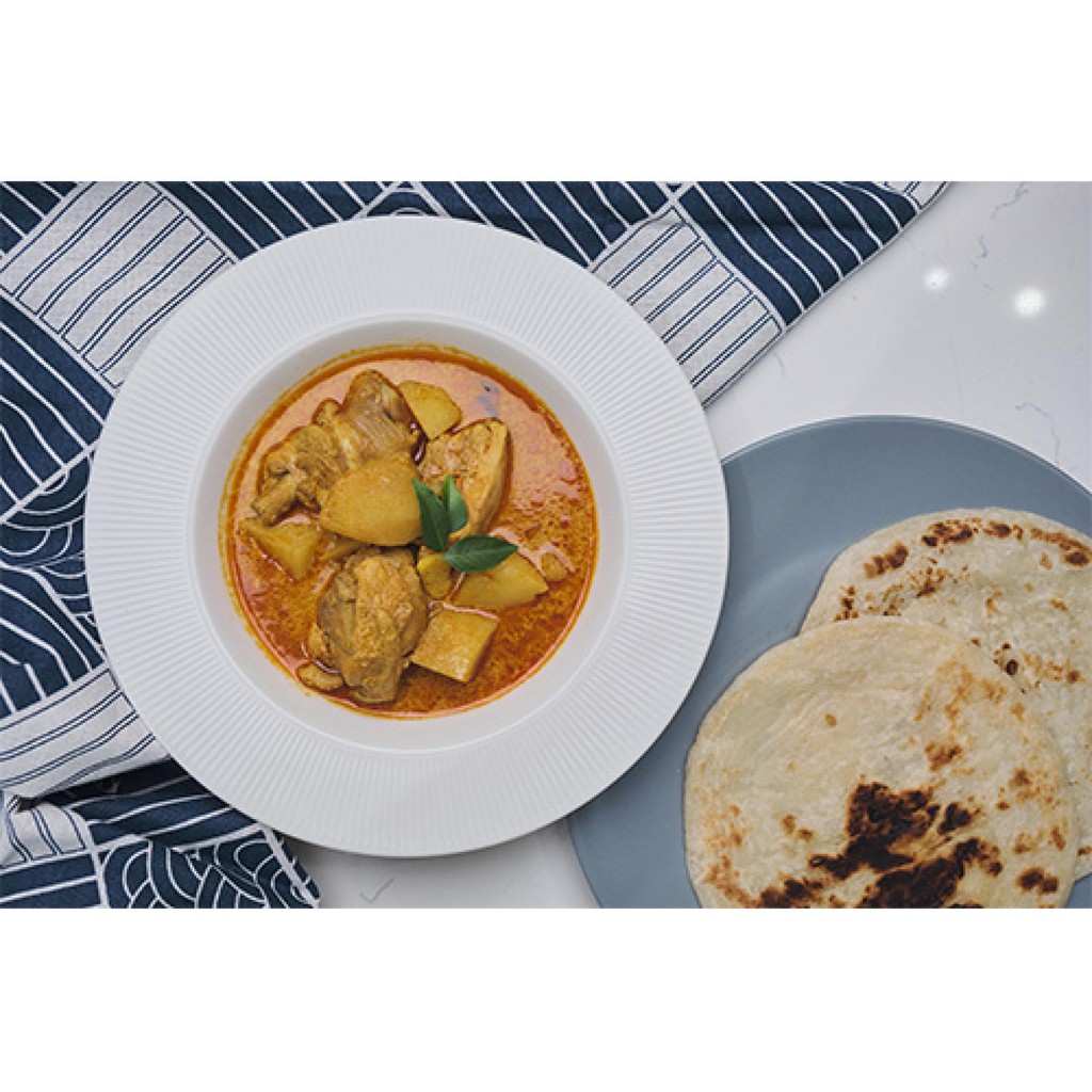 Rice Cooker Curry Chicken With Prata Meal Kit (Serves 2 pax) Shopee